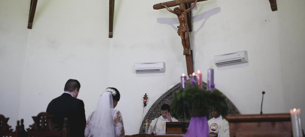 bali wedding catholic